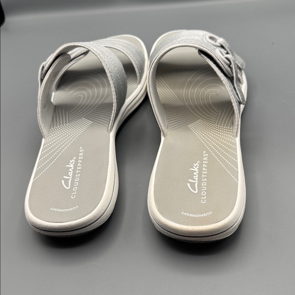 Clarks Cloudsteppers Adjustable Slide Sandals - Breeze Maye - Picture 3 of 4